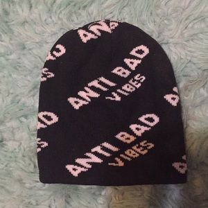 Anti-Bad Vibes Beanie 🎱